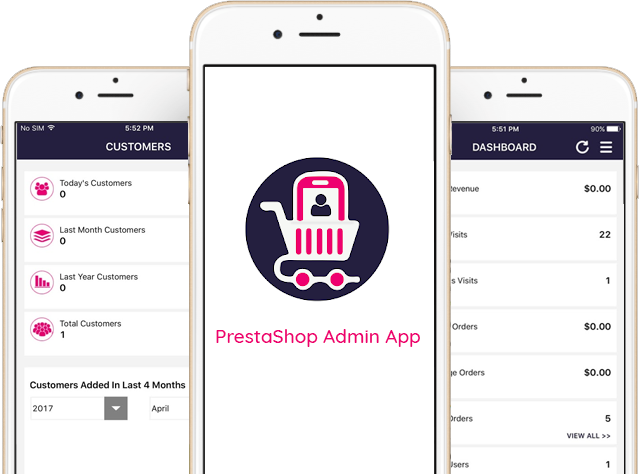 PrestaShop Admin App